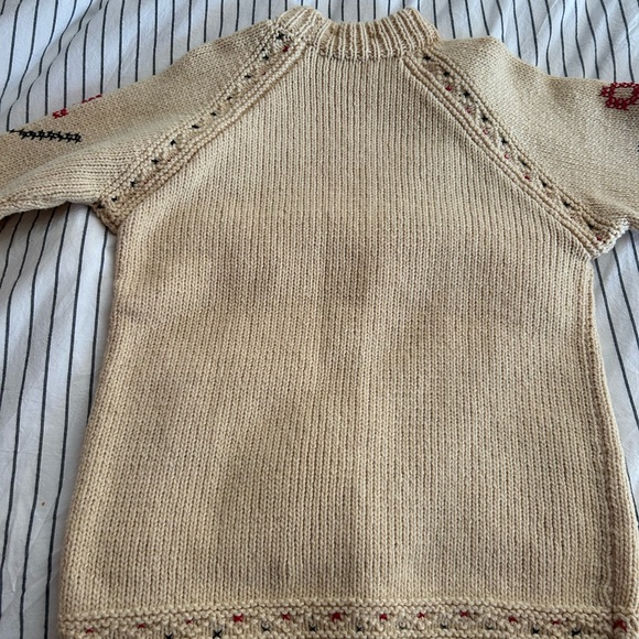 Original Portugal Povoa de Varzim wool sweater.  Excellent vintage condition. - Picture 6 of 7